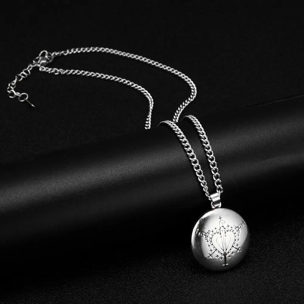 Fishhook Ezili Dantor Voodoo Loa Veve кулон Lwa Материнство ювелирные изделия Hoodoo амулет