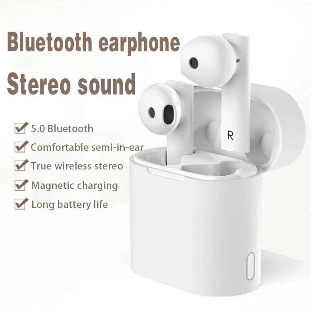 

Bluetooth-гарнитура GTWIN New M6, полувкладыши, TWS, 5,0 стерео