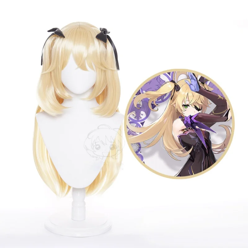 

Парик из синтетических волос для косплея по мотивечерние игры Genshin