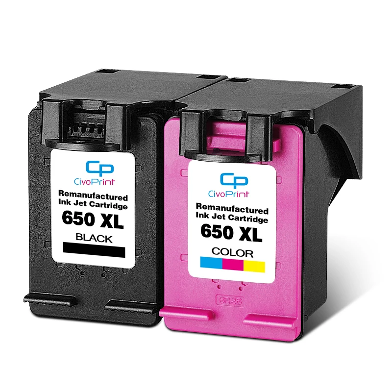 Civoprint чернильный картридж 650XL Замена для hp 650 xl Deskjet 1015 1515 2515 2545 2645 3515 4645