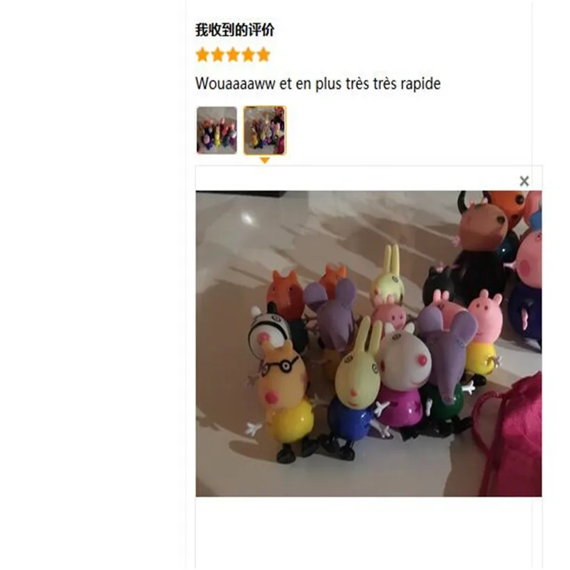 

Cartoon Pig Series Family Roles Desk Classroom Anime Figure Kids Toys Set Action Figure Toys Pvc Model Children Gifts