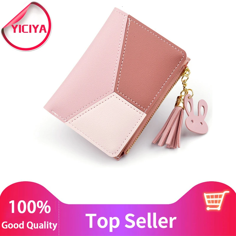 YICIYA Новое поступление кошелек короткие женские кошельки на молнии в стиле