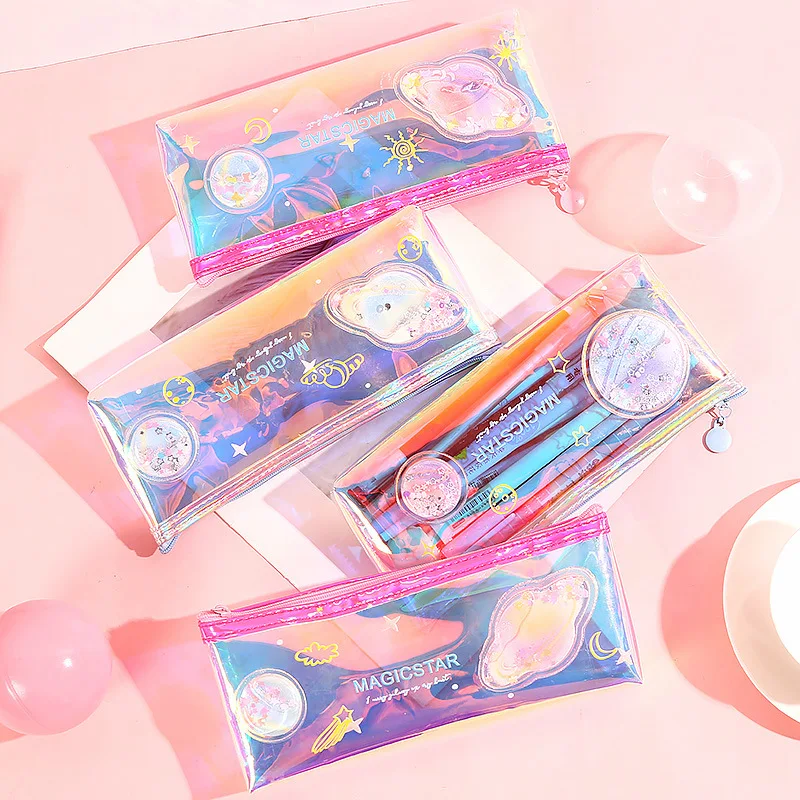 Милый розовый чехол карандаш с когтями для девочек и мальчиков модный креативный