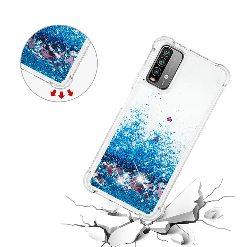 liquid case for xiaomi redmi note 10s 9s 9t 10 9 8 pro 7a 5a 4a 4x mi 9t 10t pro note 10 lite poco m3 x3 pro nfc phone cover free global shipping