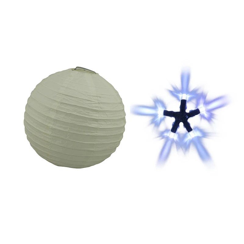 ivory with LED 1st 8 ''(20 см)/10''(25 см)/12 ''(30 см) фонарики из белой бумаги+ белый светодиодный светильник Круглые лампы-фонари фестиваль свадебное украшение - Цвет: ivory with LED