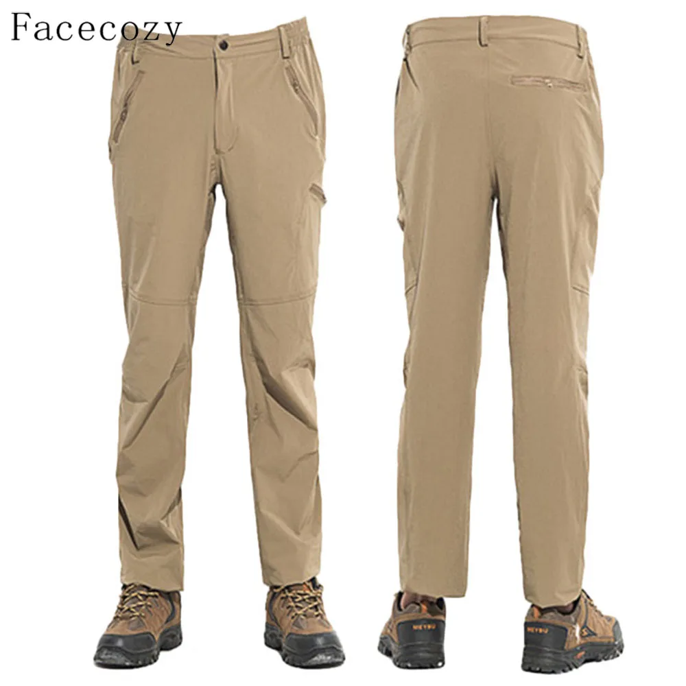 Женские эластичные брюки Facecozy летние быстросохнущие для охоты походов и тонкий