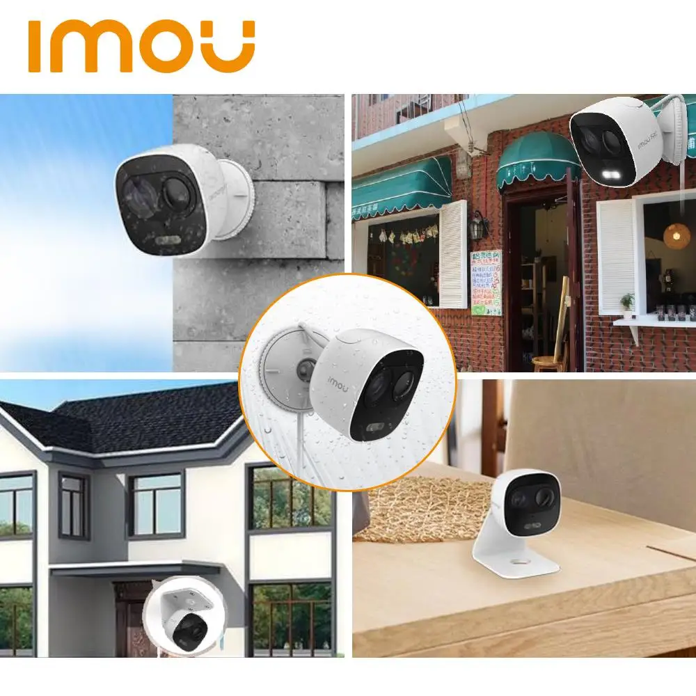 Dahua IMOU IPC B26E ячейка профессиональная IP камера 1080 P HD с батареей видеонаблюдение CCTV