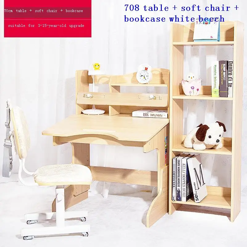 

Scrivania Bambini Children and Chair Desk Baby Silla Y Infantiles Adjustable Mesa Infantil Bureau Enfant Study Table for Kids