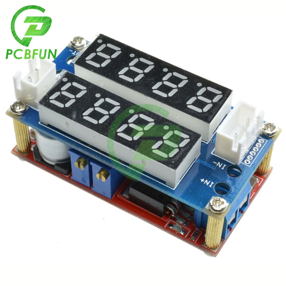 Понижающий модуль заряда 5A CC CV светодиодный драйвер вольтметр амперметр для Arduino