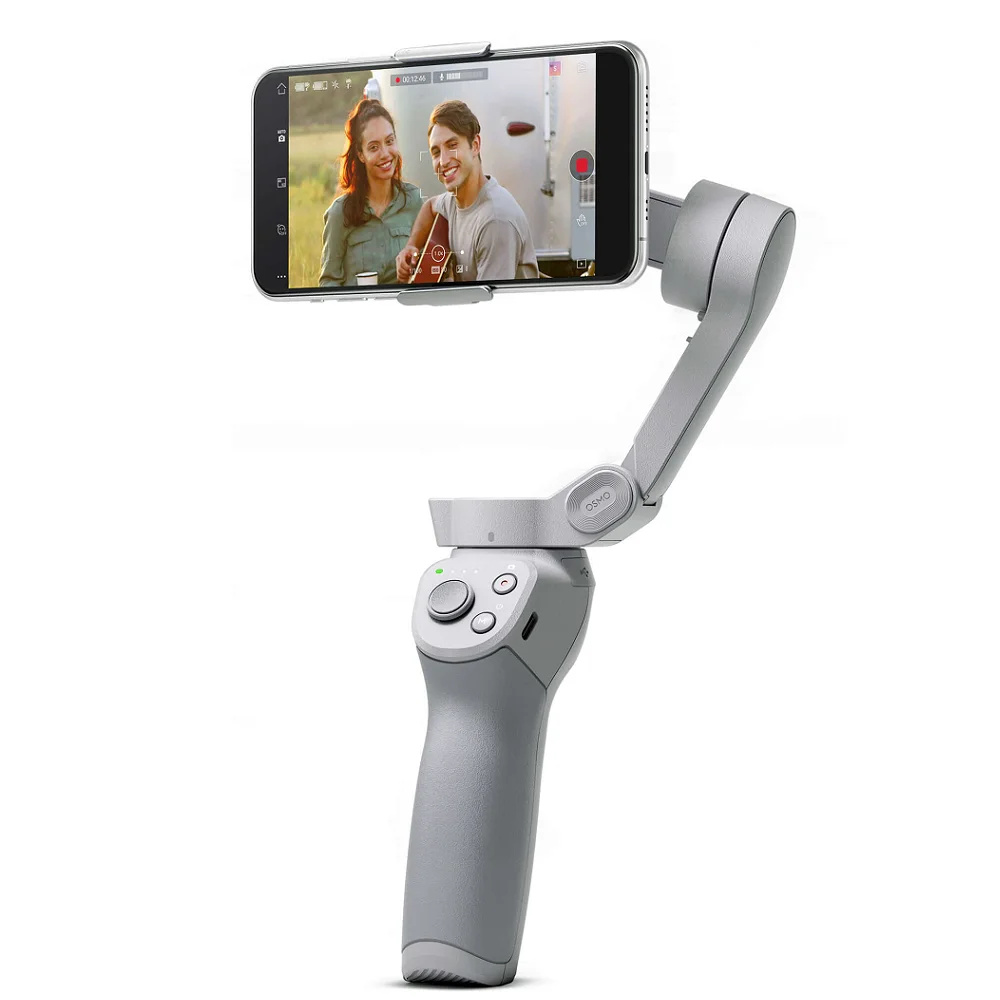 DJI OM4 OSMO Mobile 4 складной 3-х осевой ручной шарнирный стабилизатор для камеры GoPro с