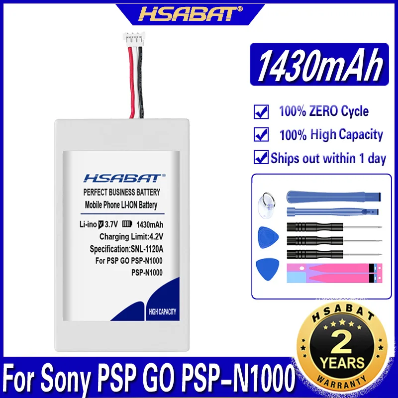Аккумулятор HSABAT LIP1412B 1430 мАч для Sony PSP GO N1000 N1001 N1002 N1003 N1004|Батареи| |