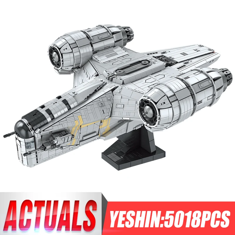 Строительные блоки Mold KING 21023 Star Plan игрушки бритва Звездный Корабль модель в сборе