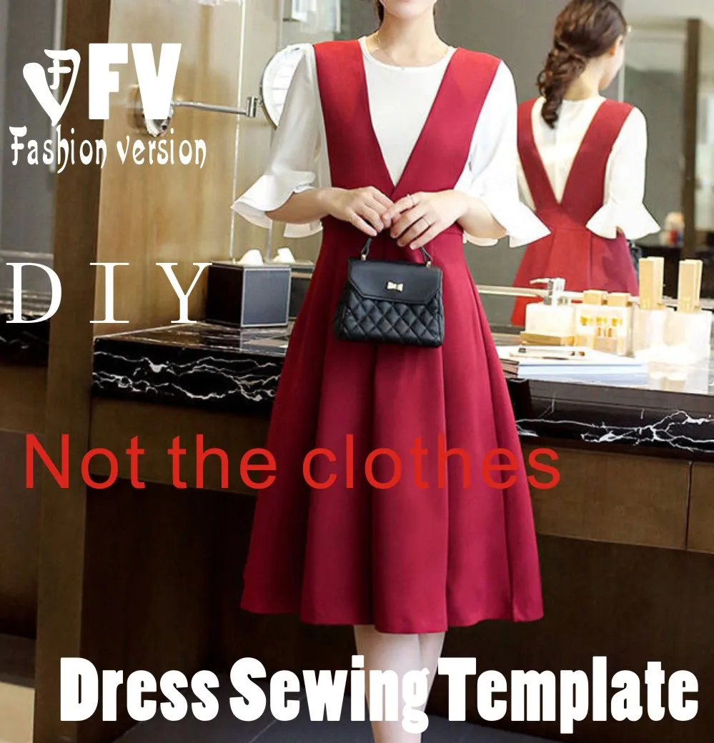Одежда для самостоятельной сборки платья шитья шаблон вырезания платья|dresses for tall