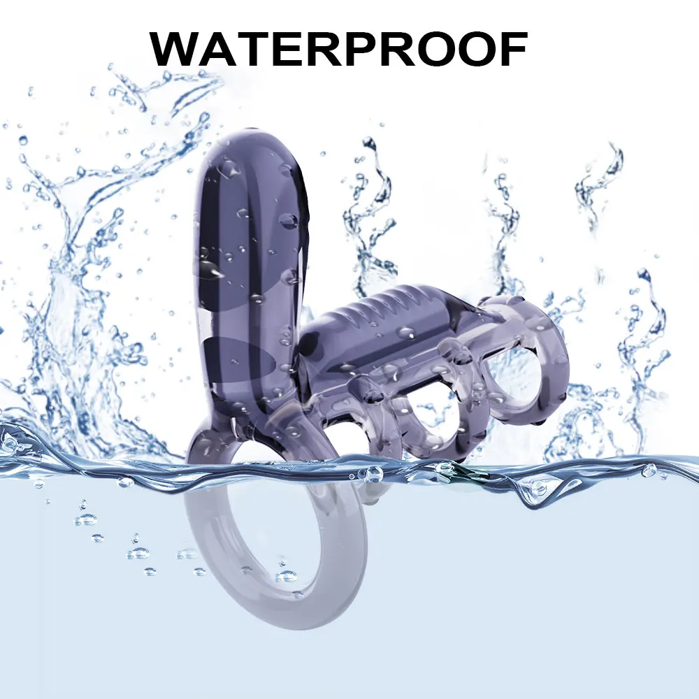 Вибрирующее кольцо на пенис секс-игрушки для мужчин Задержка эякуляции G