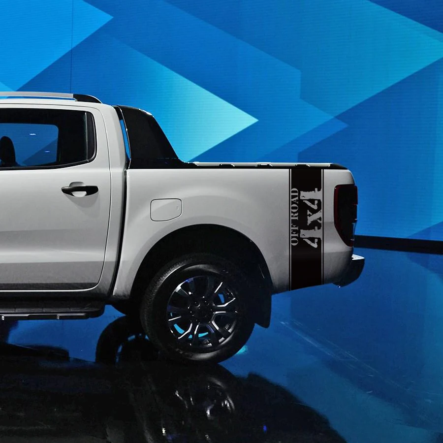 Автомобильные аксессуары 2 шт. в том числе правый и левый 4x4 внедорожный пикап коробка кровать автомобиля стикер