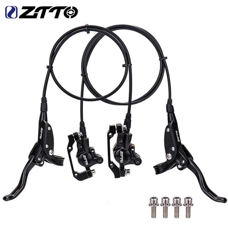 

MTB Road Bike Hydraulic Disc Brake Calipers Front Rear 800/1400mm Mountain Bike Kit Bicycle Oil Pressure Disc BicycleBrake Set