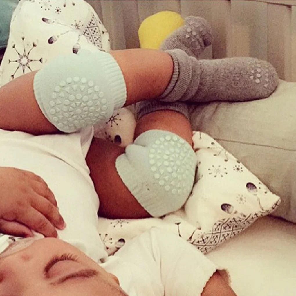 1 пара Детские наколенники детская безопасная подушка для ползания налокотники