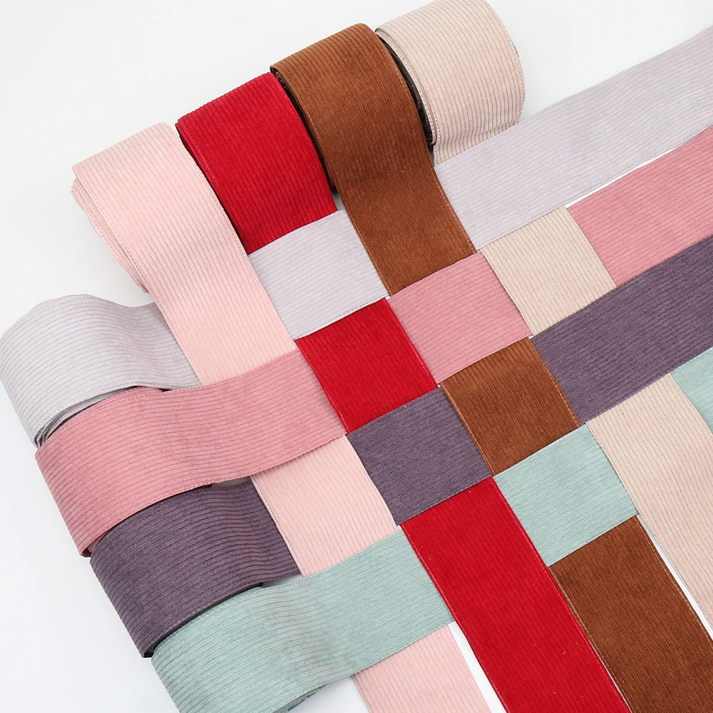 Вельветовая лента IBOWS 3 дюйма 75 мм ткань для ношения одежды аксессуары рукоделия