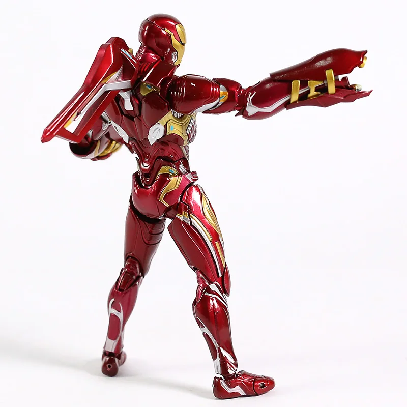SHF Мстители эндгейм Железный человек Марка L MK 50 нано набор оружия 2 ПВХ фигурка Коллекционная модель игрушки