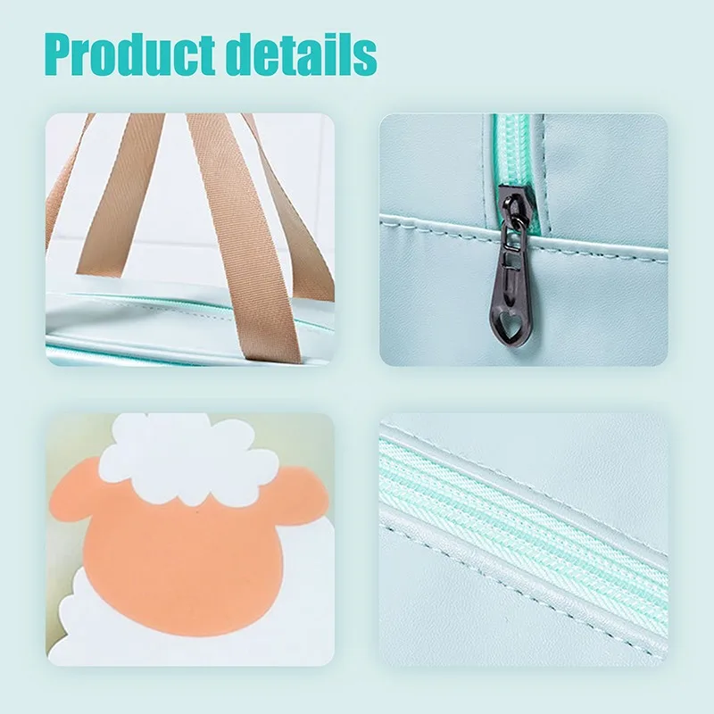 

Women Cute Waterproof Transparent Travel Cosmetic Bag Makeup Case Bath Make Up Organizer Toiletry Wash Beauty Kit Storage Pouch