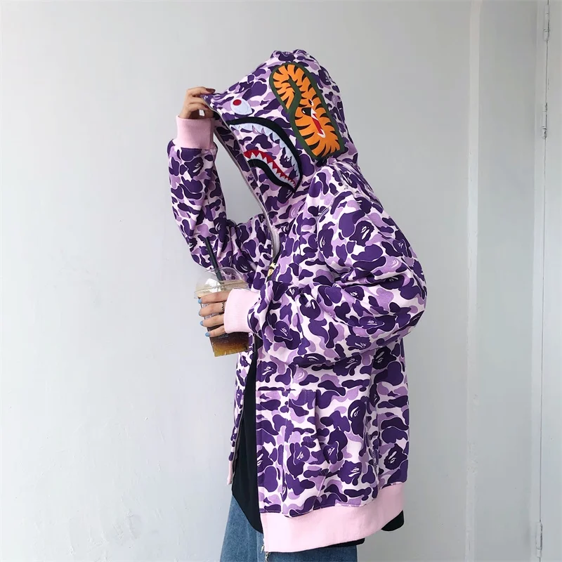 Унисекс кукла с акулой пальто мужской стиль Harajuku tumblr панк готический корейский