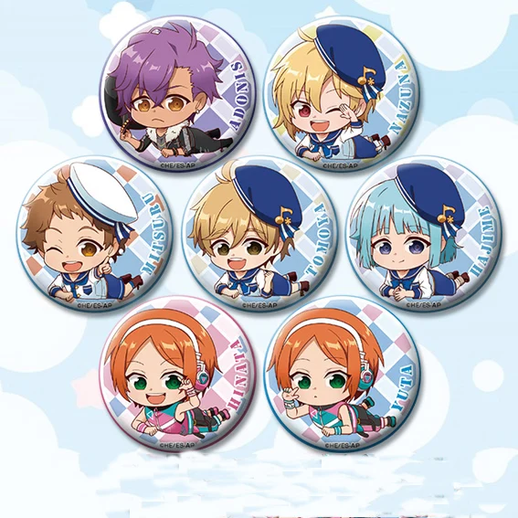 Idol dream Ensemble Stars Adonis Nazuna Tomoya Hinata M2 Аниме Железный значок брошь | Украшения и
