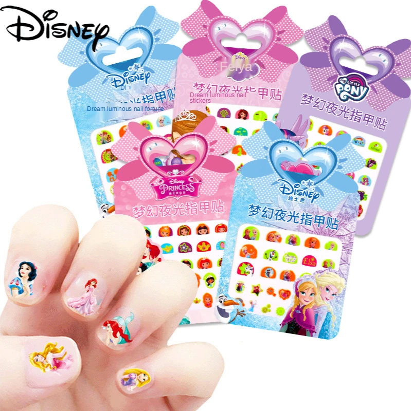 

Disney Luminous Nail Sticker Frozen Kids Nail Sticker