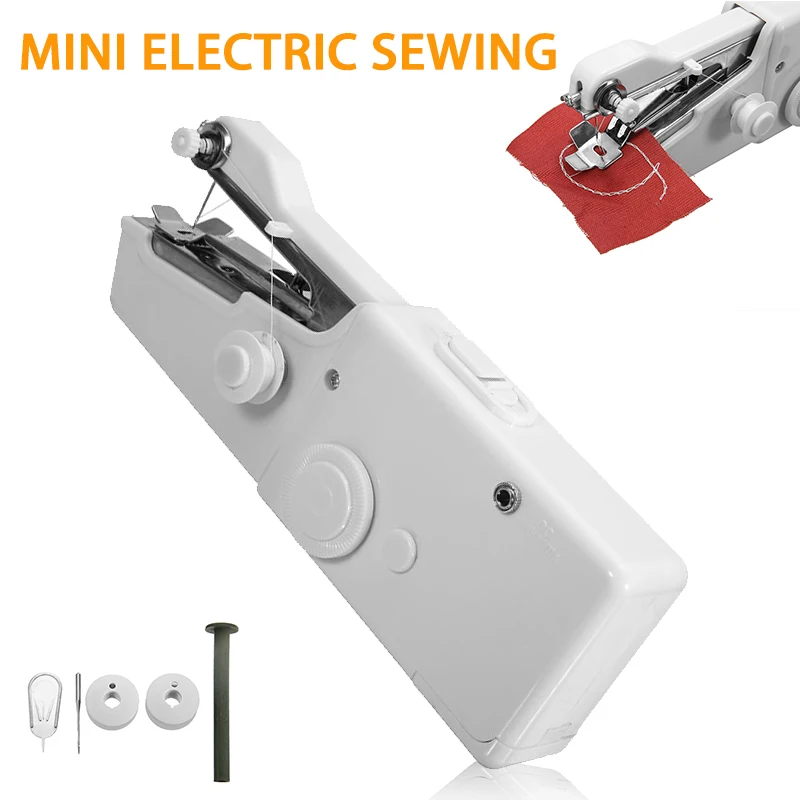 Новая портативная мини электронная швейная машина для путешествий ручная