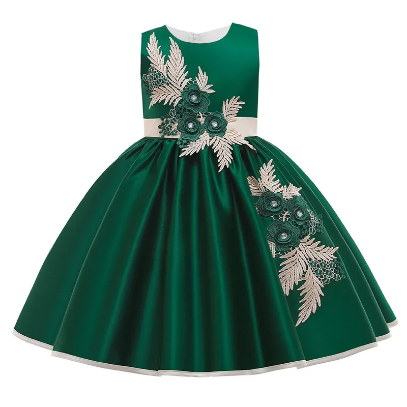 2021 элегантное кружевное платье для девочек Торжественное принцессы вечерние От 3