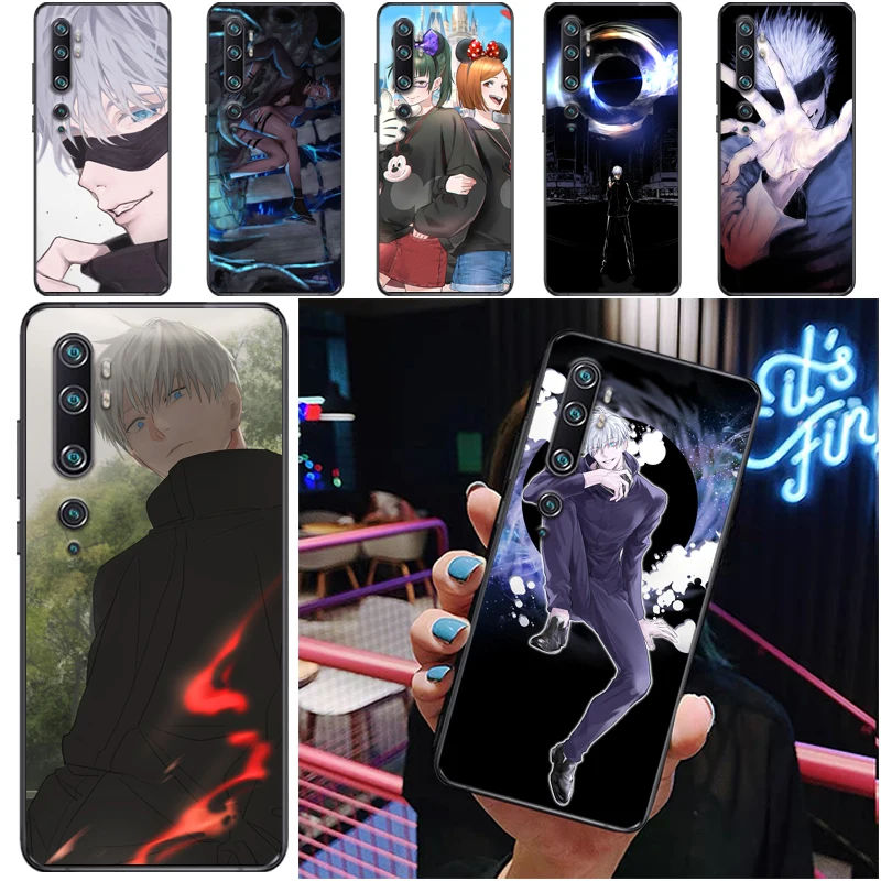 

Jujutsu Kaisen Satoru Gojo Yuji Itadori Fushiguro Megumi Sukuna Phone Case For Xiaomi CC9 Pro CC9e Coque Carcasa Cases