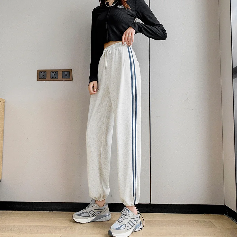 

Брюки женские повседневные спортивные, свободные штаны, Осень-зима