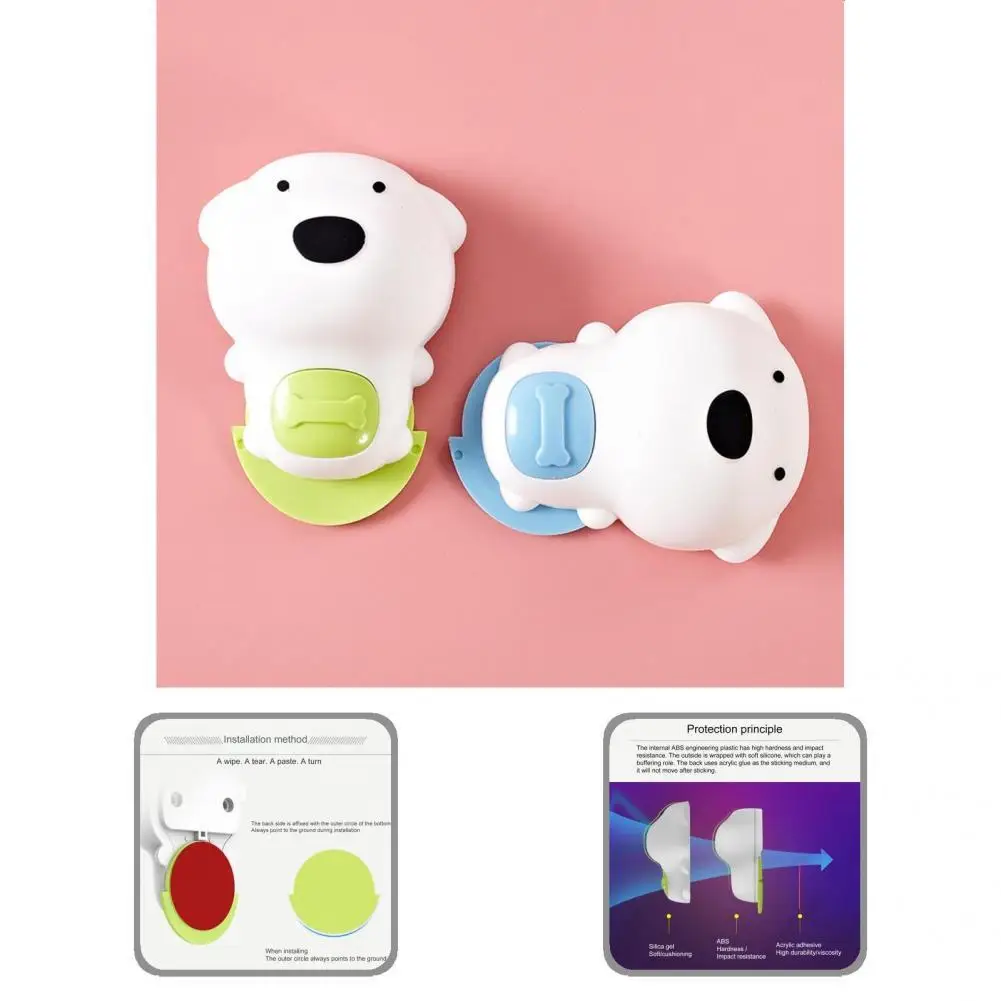 

Mini Wonderful Prevent Kids Pet Finger Injuries Door Slam Lightweight Safety Doorstop Decorative for Family