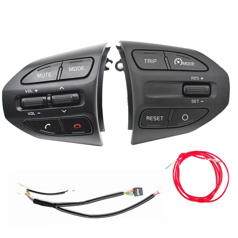 Кнопка на руль для KIA K2 RIO X LINE кнопки управления Bluetooth телефон круиз-контроль