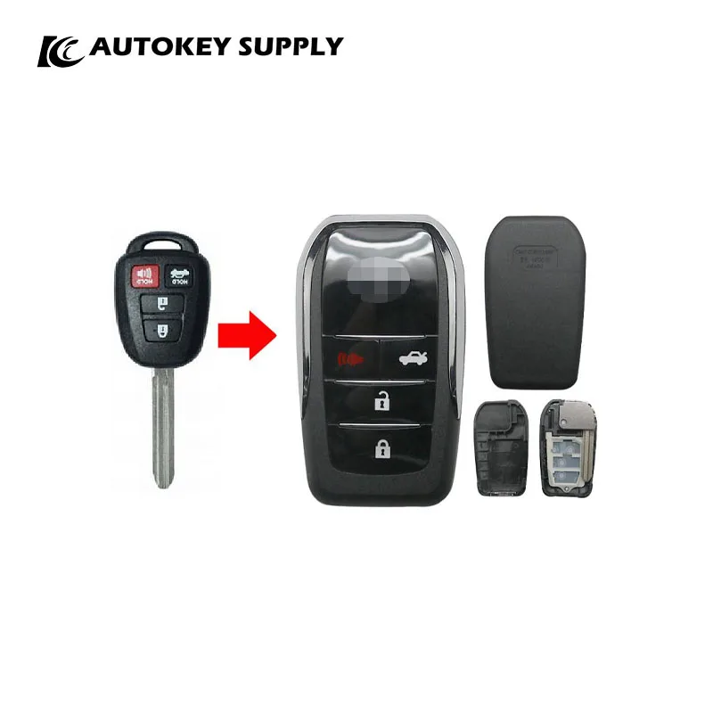 

For Toyota 3+1 Buttons Suitable 2020 New Middle East Overbearing 2018 New Prado Key Shell Remote Control Autokeysupply AKTYF131