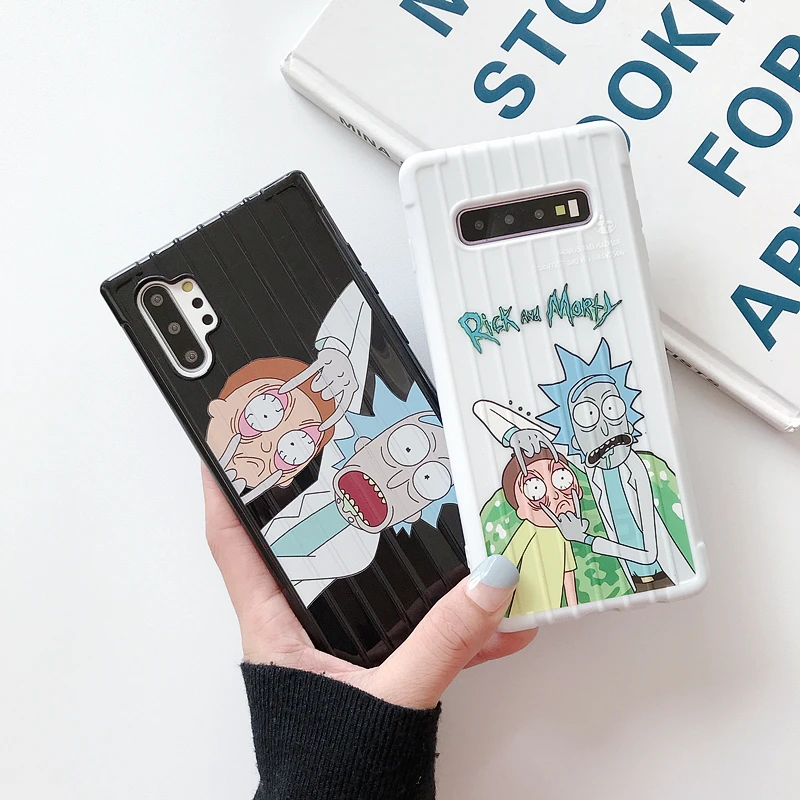 ТПУ чехлы для samsung Note 10 8 9 3D багаж мягкий чехол Galaxy S10 5G S8 S9 Plus |