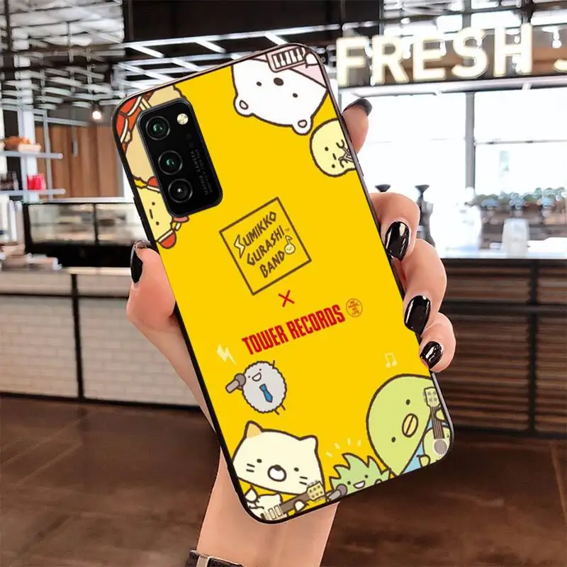 Мягкий силиконовый чехол для телефона HPCHCJHM sumikko gurashi Rilakkuma Samsung S20 plus Ultra S6 S7 edge S8 S9 S10