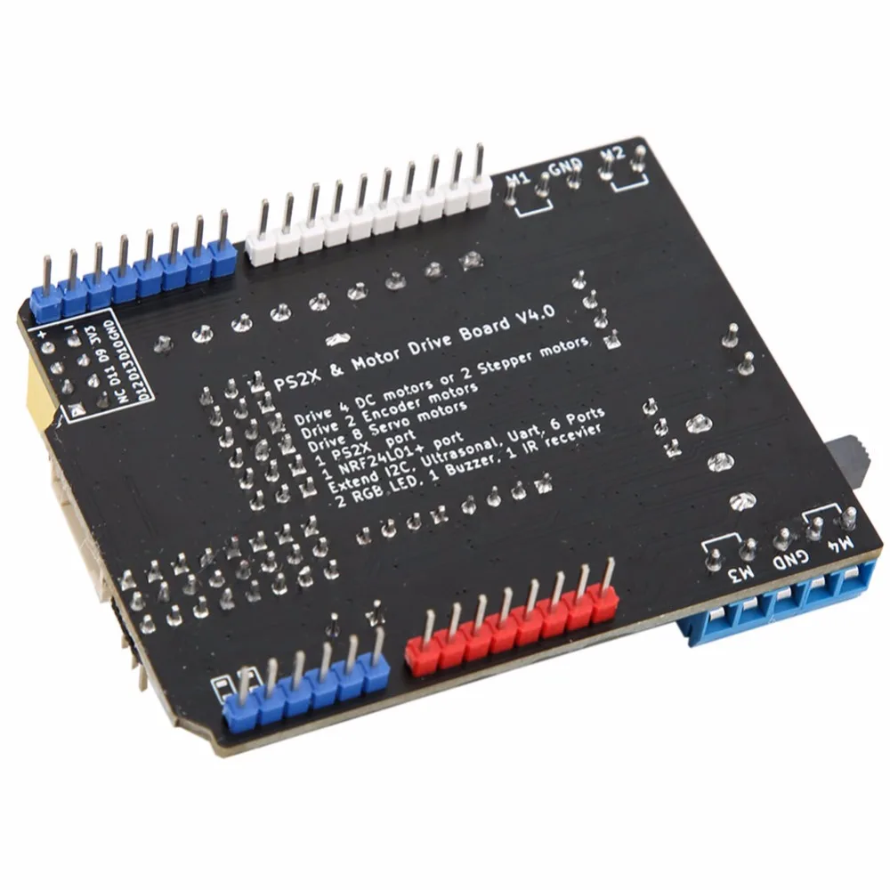 5V 4-полосная TB6612 модуль постоянного тока привода PS2 мотор контроллер доска подходит для Arduino Nano V3.0 мотор драйвер модуль