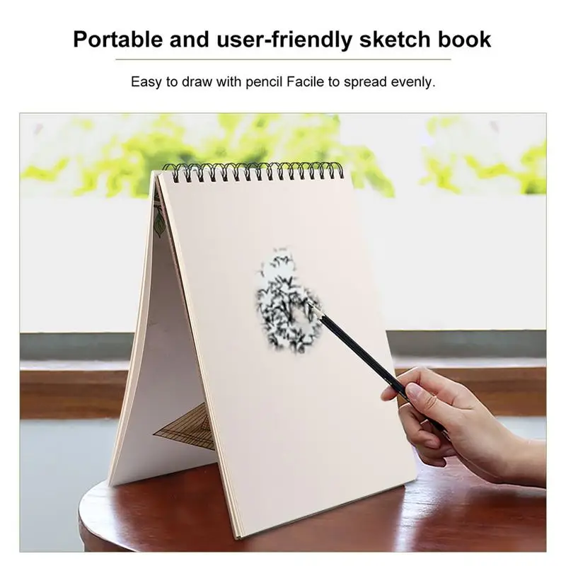 

3pcs Lovely Students Amateur A4 Sketch Books Painting Books Hand Drawing Books