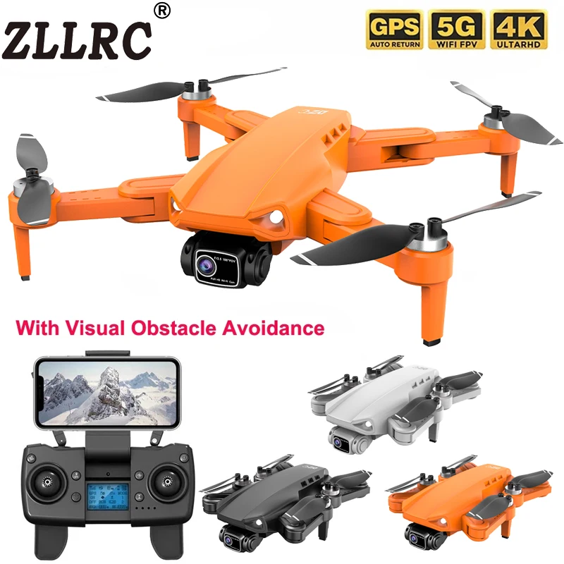 Профессиональный Дрон ZLLRC L900 Pro SE 4K HD с двумя камерами GPS Wi-Fi | Игрушки и хобби