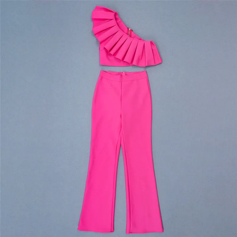 Новый комплект из двух предметов женской одежды гофрированной 2 предмета