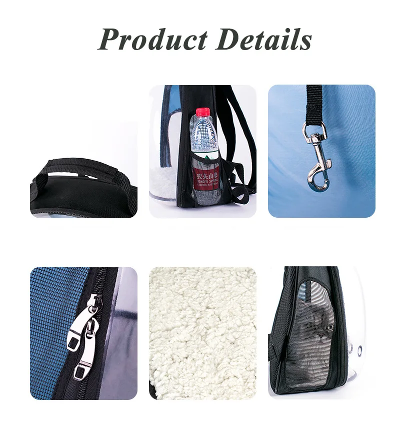 Переносная прозрачная сумка для домашних животных клетка собак и кошек в стиле