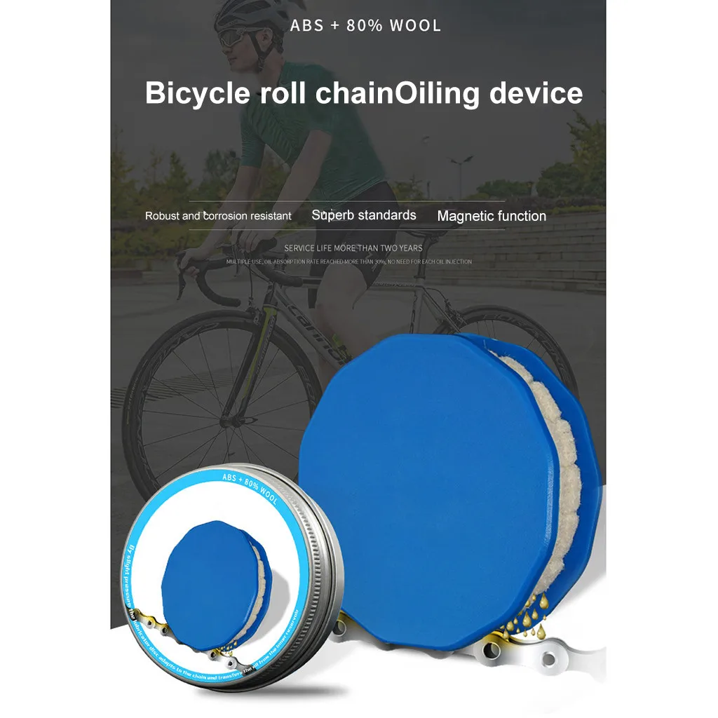 Practical Reused Bike Chain Gear Oiler Roller Lubricator Convenient Efficient Bicycle Cycling Accessores 2020 | Спорт и развлечения
