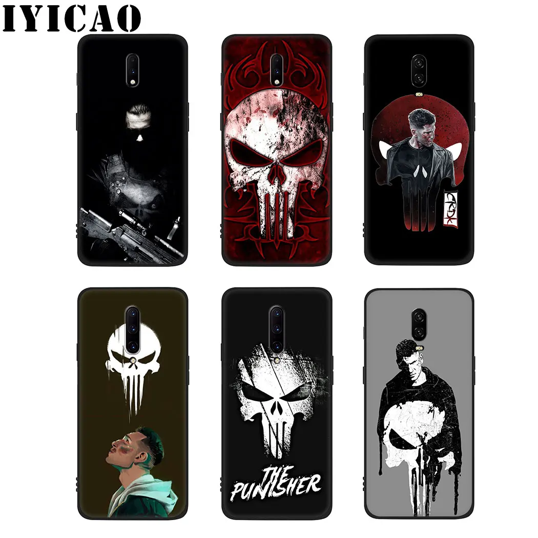 The Punisher Frank Castle Soft Silicone Case for oneplus 5 5t 6 6t 7 Pro Cover |
