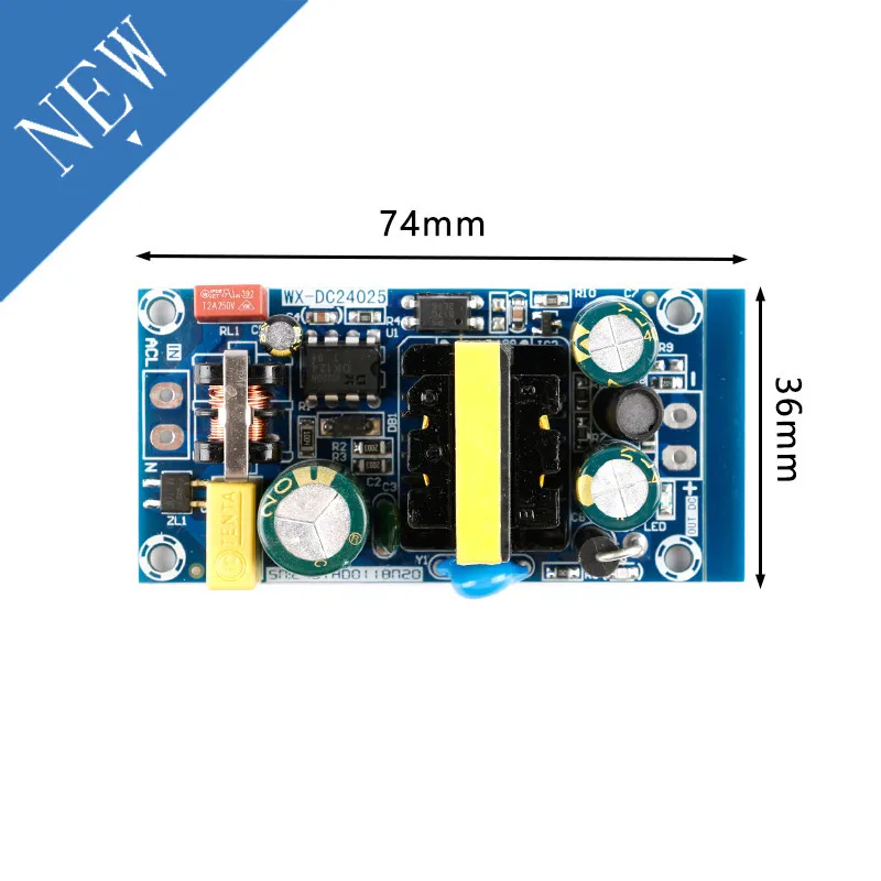 

AC-DC Isolated Switching Power Supply Module 12V 2A 24V 1A Power Board Bare AC to DC 24W 25W 100V-265V