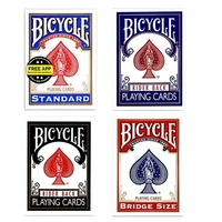 bicycle rider back standard index playing cards redblue deck poker size 808 new sealed uspcc usa magic cards magic tricks props