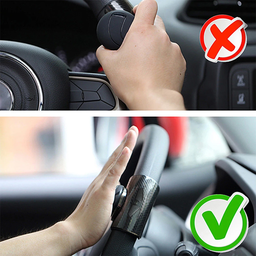 

Replacement Steering Wheel Booster Control Handle Grip 85*55mm Replace