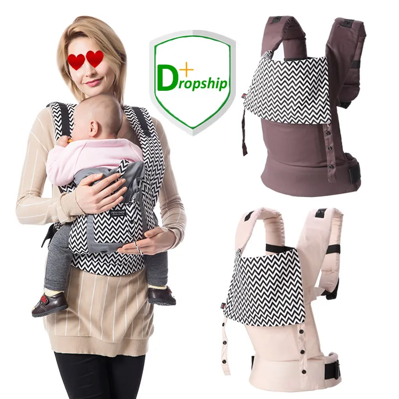 

Ergonomic Baby Carriers Backpacks Portable Baby Carrier Sling Wrap Cotton Newborn Baby Carrier Wrap Sling for Mom Dad BD02