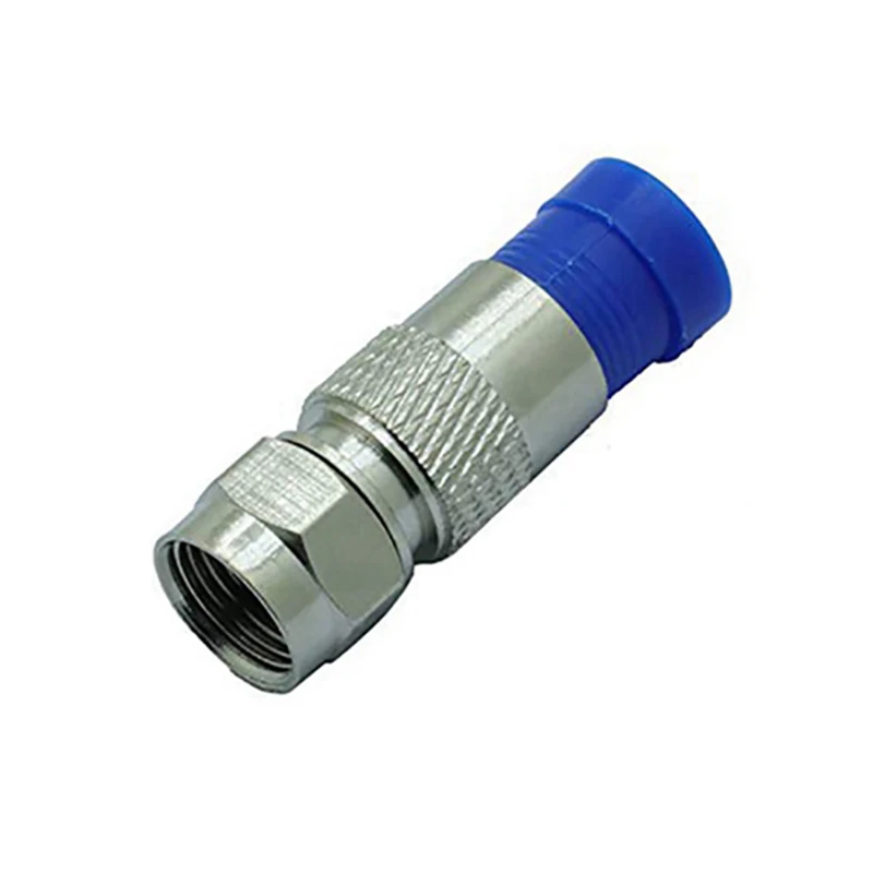 30 шт. RG6 Разъем компенсации коаксиальный кабель водонепроницаемое соединение F