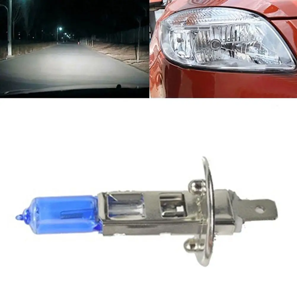 

1Pc H1/6000K Super White 12V 100W Car HID Xenon Headlight Light Lamp Bulb Авомобилне ламп лампоки на аво