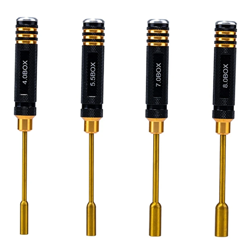 

4 шт. Шестигранная титановая отвертка инструмент износостойкая Антикоррозийная прочная Шестигранная Отвертка Ручной инструмент модельные...